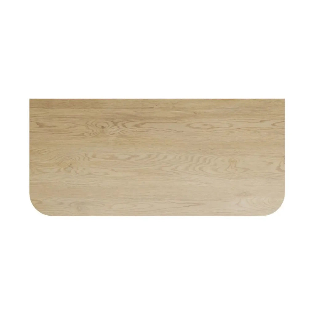 Piano lavabo KORI 100 cm in rovere chiaro – Accessorio per mobile sotto lavabo
