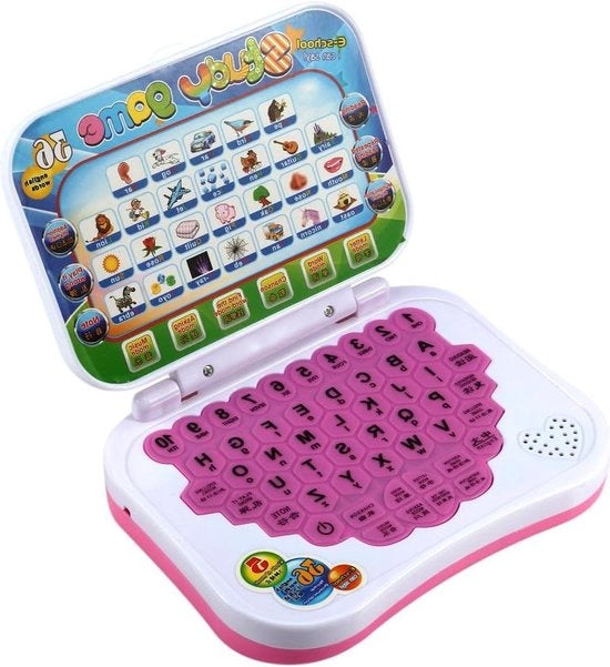 Tavoletta di Apprendimento Interattiva - Giocattolo Educativo Bilingue per Bambini in Formato HTML.