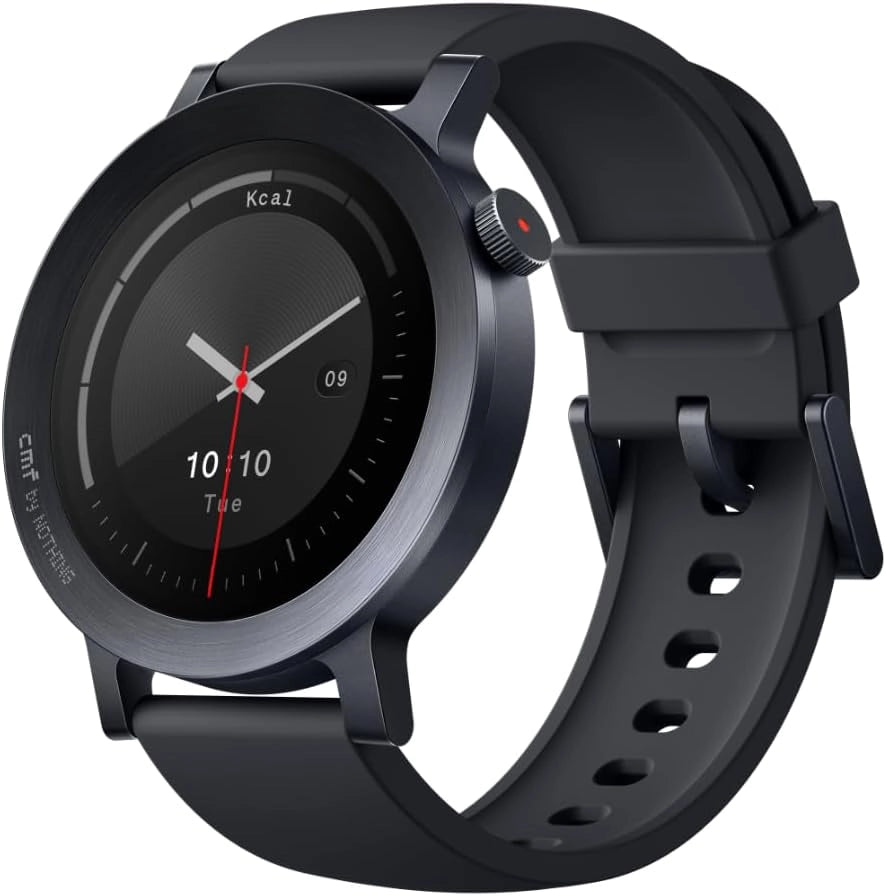 CMF Watch 3 Pro – Smartwatch con Display AMOLED da 1,43", 13 giorni di autonomia, Dual-band GPS integrato, chiamate Bluetooth e monitoraggio della frequenza cardiaca – Grigio scuro