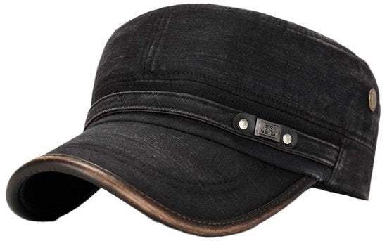 Cappello da baseball in tessuto di cotone con camuffamento - Flessibile 56-60 cm - Altezza bordo 6,5 cm - Duraturo e comodo