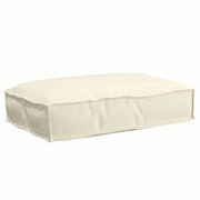 Cuscino Crema 60 x 40 x 8 cm Tessuto Oxford 42001610