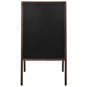 Lavagna Bifacciale con Cavalletto in Legno di Cedro 60x80 cm 246428