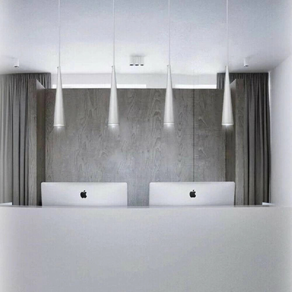 Trade Shop - Lampadario Da Soffitto A Sospensione Plafoniera Conica Lampada Sospesa Gu10 B09 -