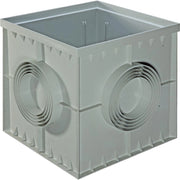 Pozzetto Standard 20X20 Grigio Con Coperchio - Airgama