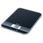 Beurer 704.04 KS 19 Bilancia da Cucina, Nero, eléctrica, cristallo
