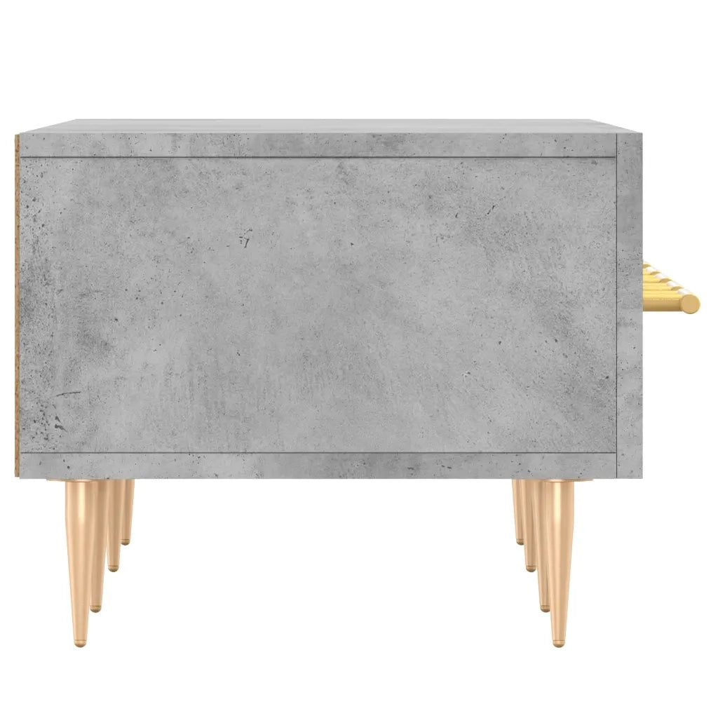 vidaXL Mobile Porta TV Grigio Cemento 150x36x30 cm Legno Multistrato