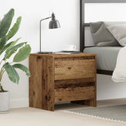 Armadio da Notte con cassetto Legno vecchio 45 x 34 x 44,5 cm 863353