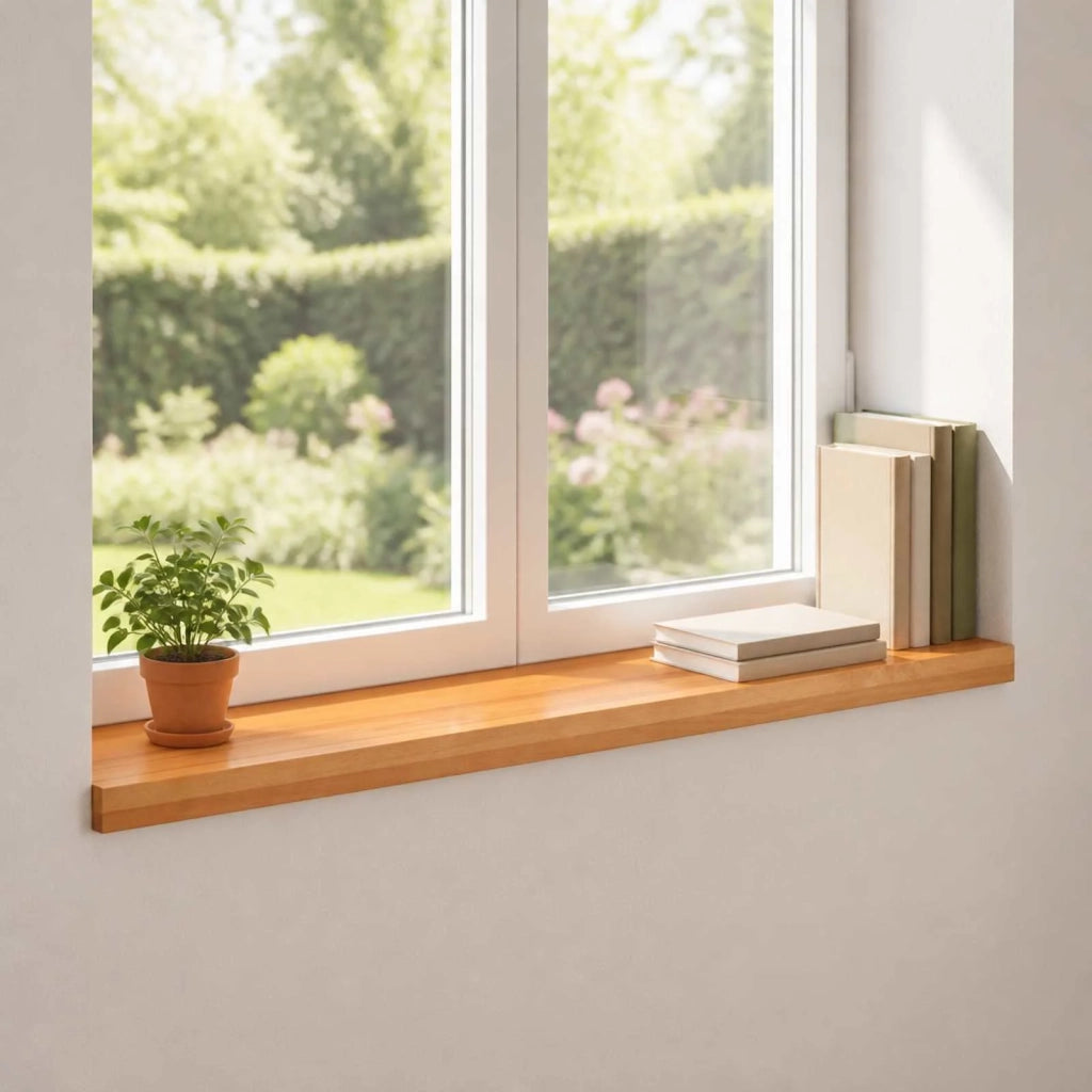 Soglie per finestre 2 pz Marrone Chiaro 80x 20 x 2 cm 42048176
