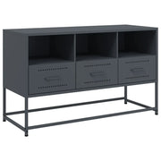 Mobile TV | Armadietto TV | Mobile Porta TV Antracite 100,5x39x60,5 cm in Acciaio