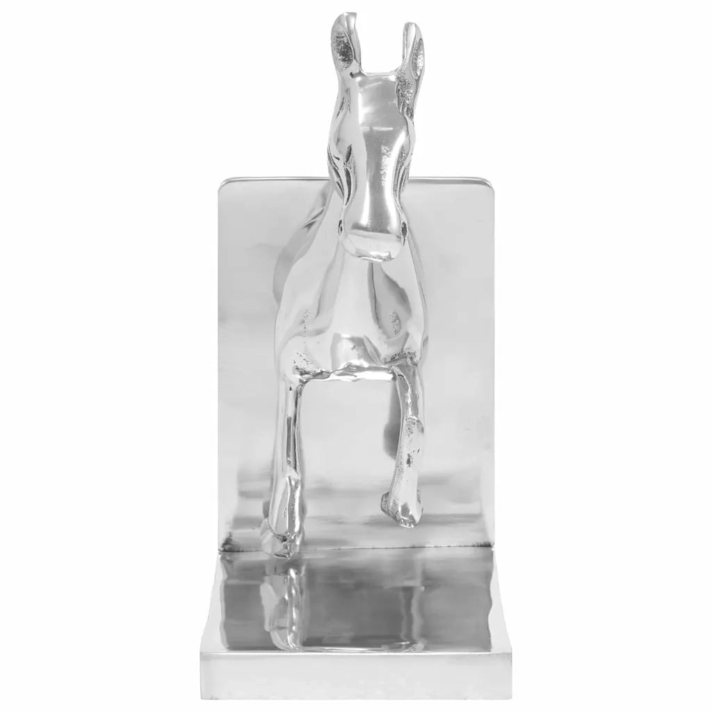 Fermalibri 2 pz Argento 11 x 14 x 25 cm Alluminio CFW2135043