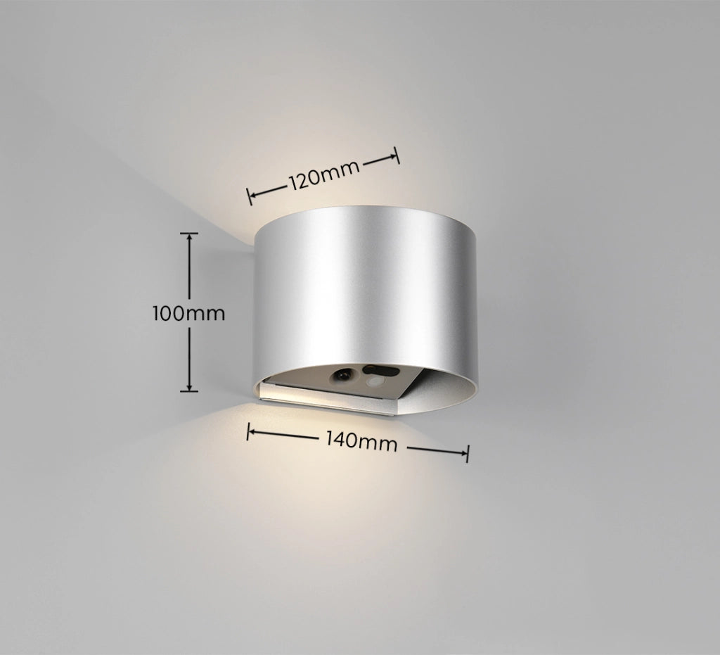 Applique esterna semicircolare LED 1W IP44 GENIE RL