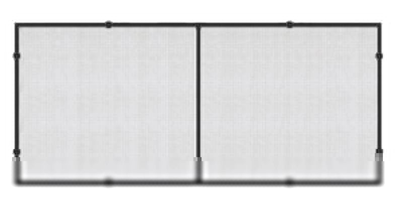 Red Sea DIY Net Cover - rete di copertura per acquari Modello: 180x80cm