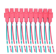 20 pezzi di connettore auto idraulico ceramico rimovibile, box di contenimento zoccolo impermeabile