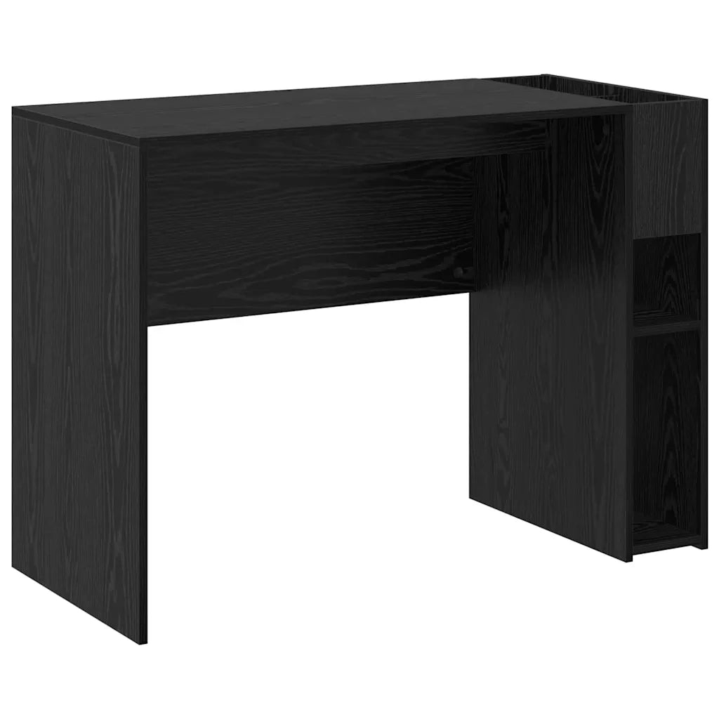 Scrivania Rovere Nero 109 x 50 x 78 cm Legno multistrato 891201