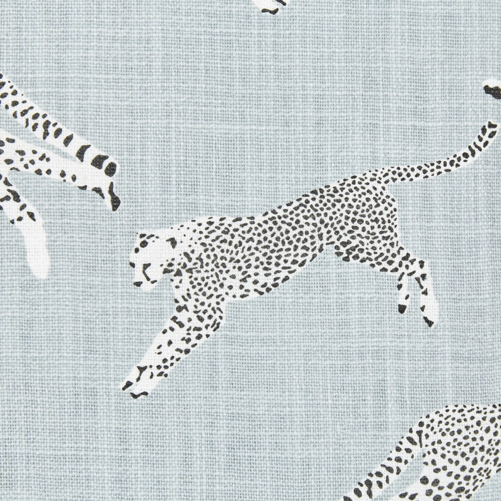 Set di 2 cuscini sparsi in cotone grigio 45 x 45 cm Motivo ghepardo stampato