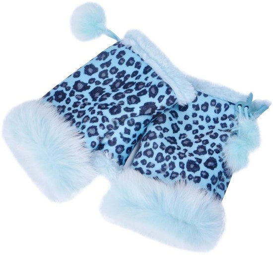 Maniche di pelle artificiale per donna - invernale - stile moderno - 15 cm di lunghezza - guanti adattabili