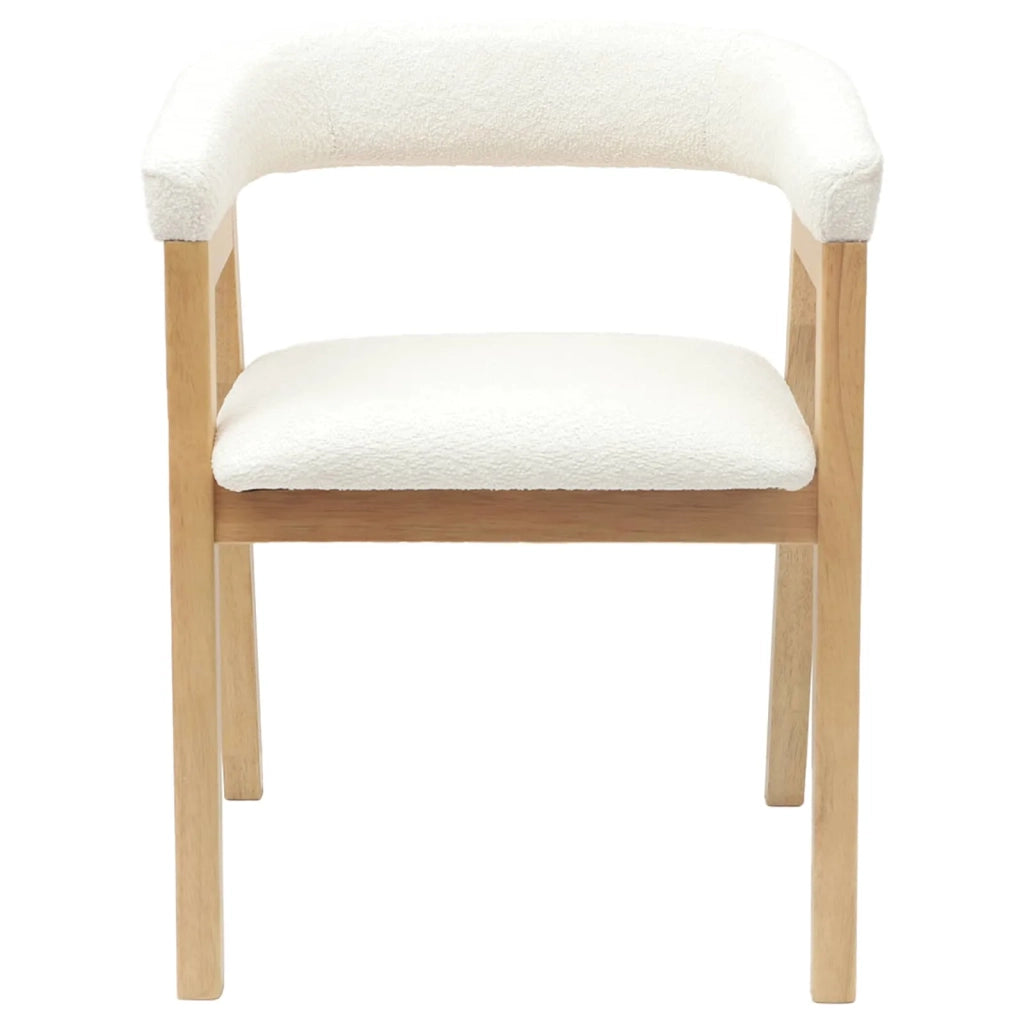 Sedie da pranzo 2 pcs Naturale 54 x 57 x 73 cm