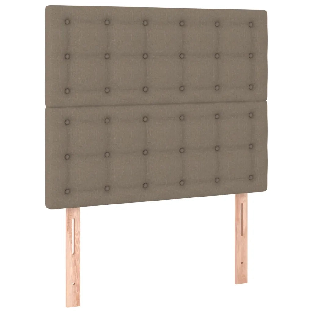 Letto matrimoniale | Letto per adulti | Giroletto senza Materasso Tortora 120x200 cm Tessuto