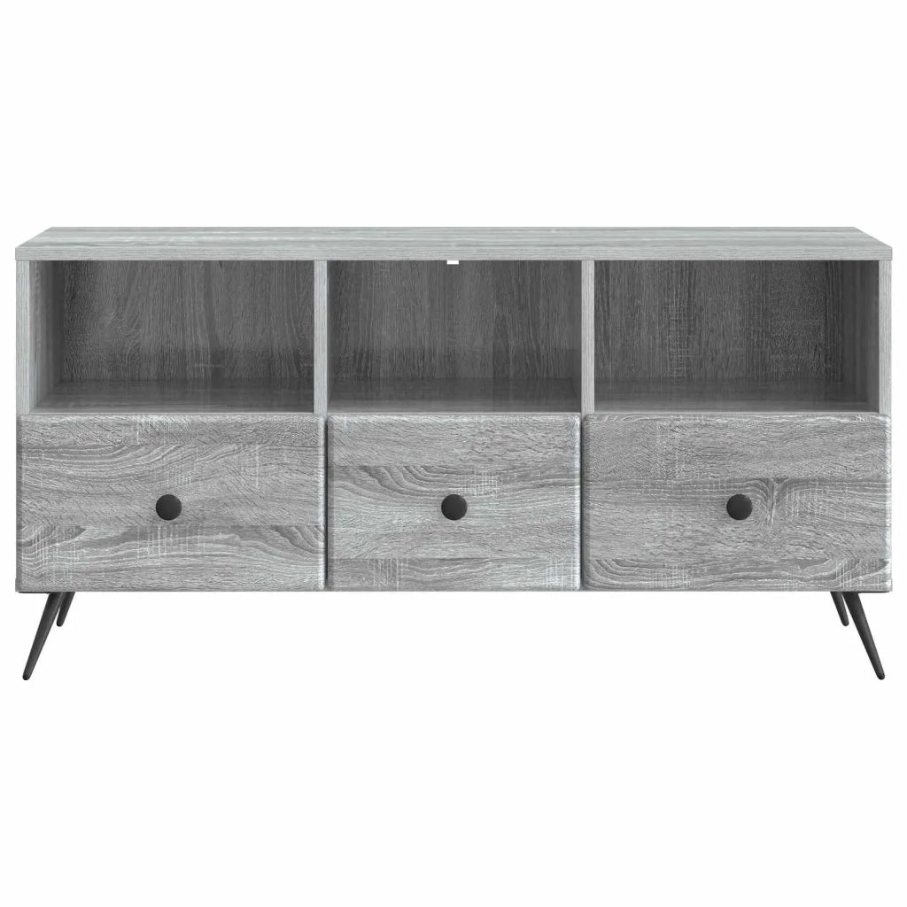 Mobile TV Grigio Sonoma 102 x 34,5 x 50 cm Legno ingegnerizzato