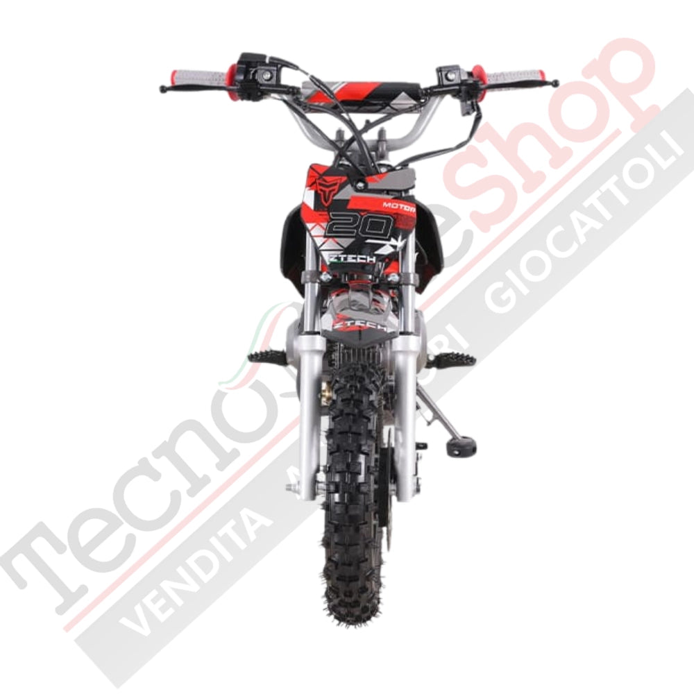 Pitbike a Benzina Z-Tech ZTX 20 110cc-Rosso
