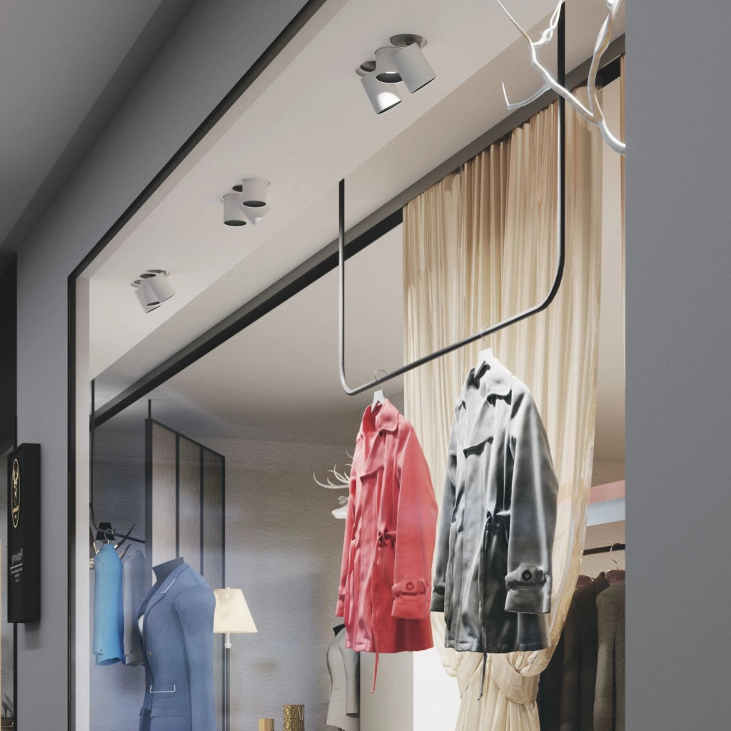 INCASSO LED OUTSIDER BIANCO 45W 5850LM CCT  2700K / 3000K / 4000K 3 LUCI