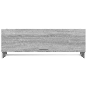 Armadio Grigio Sonoma 100x32,5x35 cm in Legno Ingegnerizzato cod mxl 75683