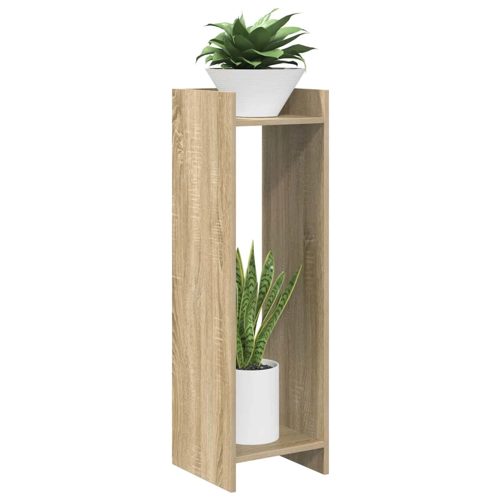 Supporto per piante Rovere Sonoma 30 x 30 x 100 cm 899566