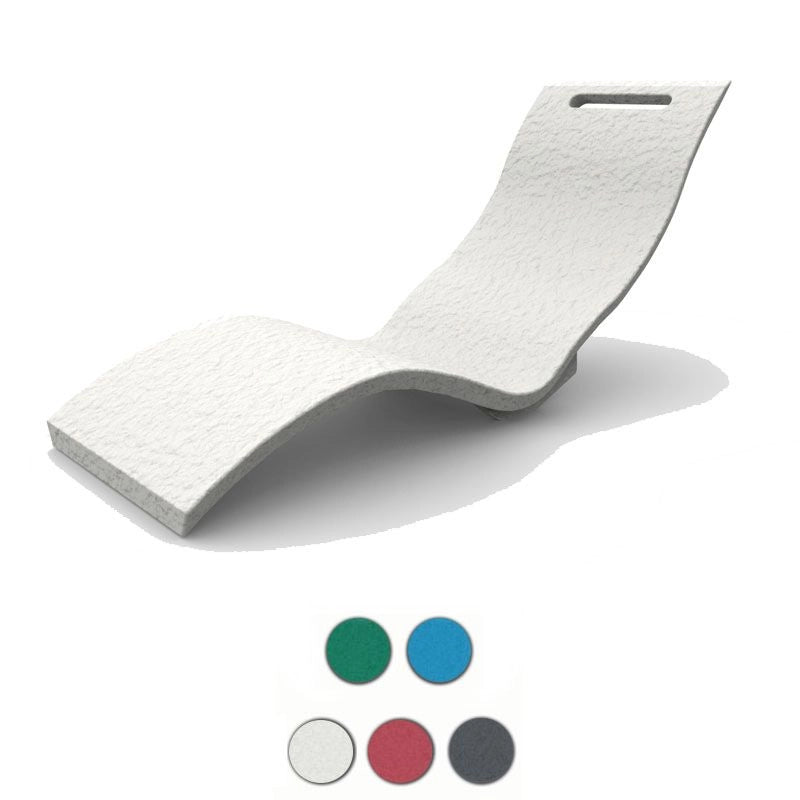 Lettino prendisole da giardino SERENDIPITY CHAISE in polietilene, da interno/esterno - Lettino Prendisole Da Giardino Serendipity Chaise In Polietilene, Da Interno/esterno Versione Sola Seduta