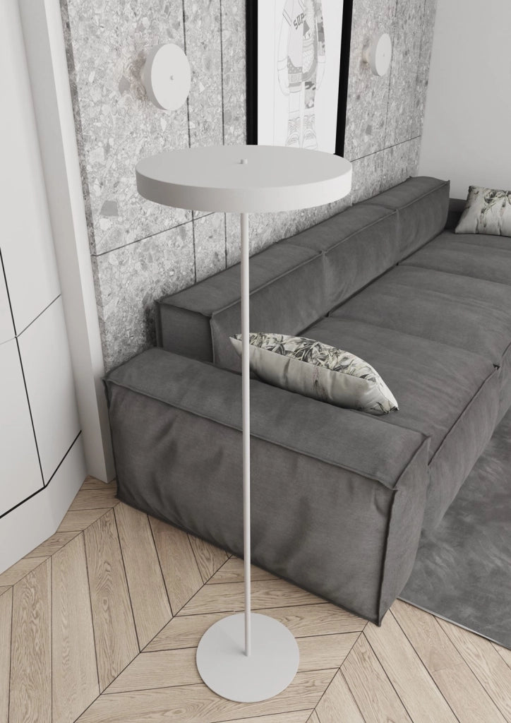 Lampade Da Scrivania Minimal Poseidone Acciaio Bianco 2 Luci G9 Ip20