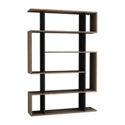 Libreria in legno "Mito" - 110 x 25 x 161 cm - Rovere Sonoma Antracite
