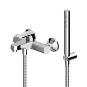 MONOCOMANDO VASCA-DOCCIA ESTERNO C/ACCESSORI SERIE SUN Cromo zucchetti