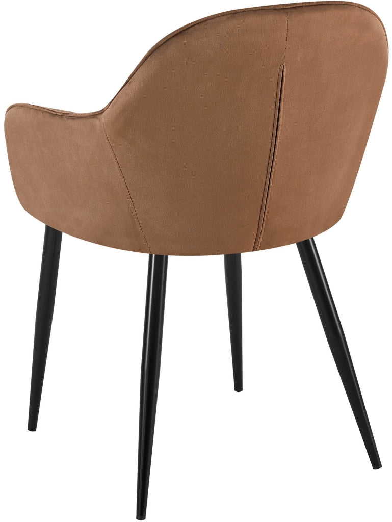2er Set Esszimmerstuhl Boise Samt