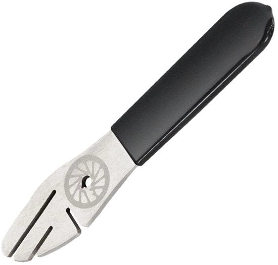 Strumento di allineamento della ruota del freno - Materiale in acciaio inossidabile di alta qualità - Gadget per bicicletta - Allineamento del rotore del freno - Maniglia comoda - Lunghezza 168mm - Materiale duraturo - Strumento per ruota del freno