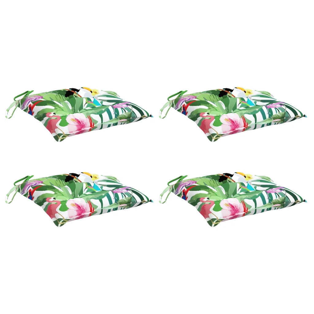 Cuscini per Sedia 4 pz Multicolore 40x40x7 cm Tessutocod mxl 95653