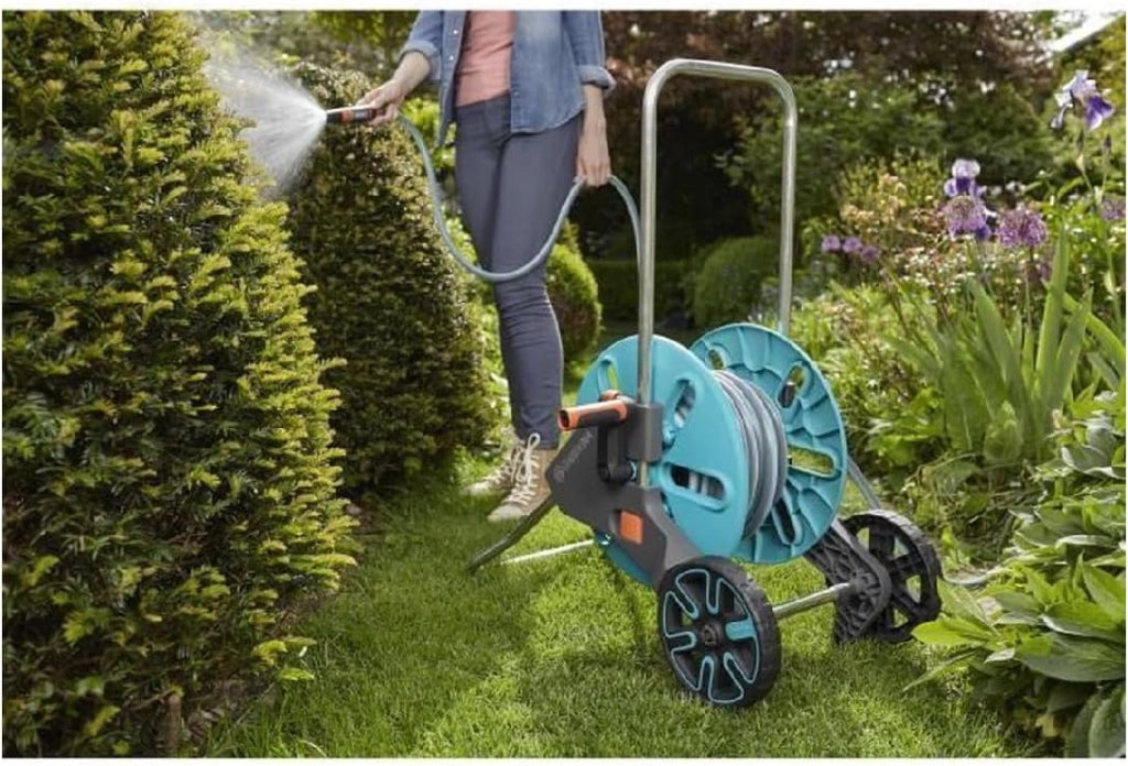 CARRELLO AVVOLGITUBO CON TUBO CLEVERROLL M M 25 MT