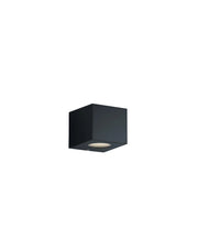 Applique da Esterno a LED in Plastica Nero Opaco