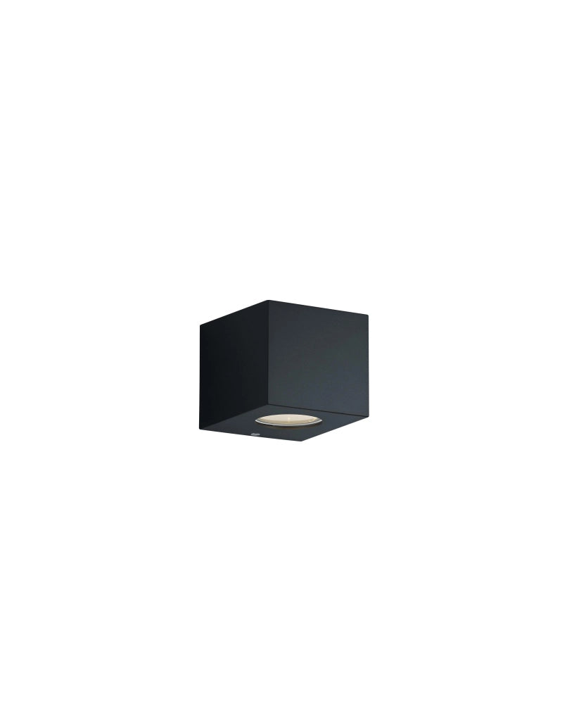 Applique da Esterno a LED in Plastica Nero Opaco