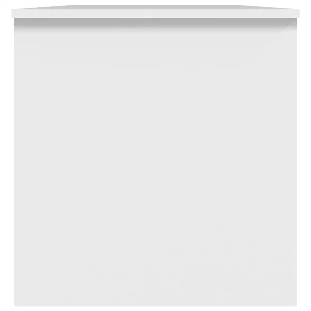 Tavolino da Salotto Bianco 102x50x52,5 cm in Legno Multistrato cod mxl 13253