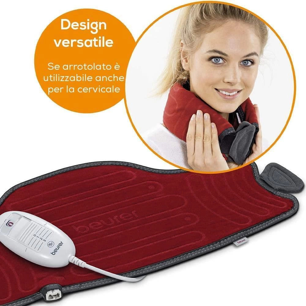 Beurer HK 55 Easyfix Termoforo Multifunzione per Addome, Schiena, Articolazioni e Cervicale, fissaggio semplice con cinturino elastico, lavabile in lavatrice a 30°