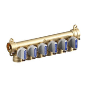 COLLETTORE MULTI-INTERCETTAZIONE MODULARE E COMPATTO PER IMPIANTI SANITARI MODELLO CK3 - ATTACCO FASTEC F13 - 3 VIE - LUNGHEZZA 119MM  - TEC