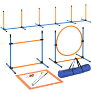 Set Agility 7 Pezzi per Cani ¨C zephmum ¨C H¨¹rde Tunnel Slalom