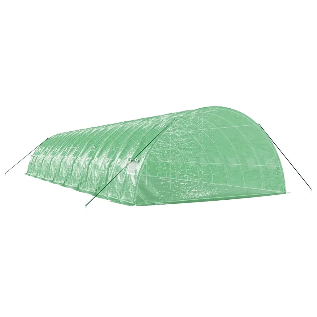 Serra con Telaio in Acciaio Verde 96 mÂ² 16x6x2,85 m