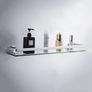 Plank per bagno in vetro, plank per bagno con maniglia in alluminio e vetro 8 mm resistente all'usura