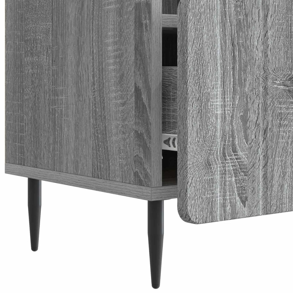 Mobile TV Grigio Sonoma 102 x 34,5 x 50 cm Legno ingegnerizzato