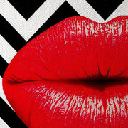 Ipnotickiss -  Quadro Canvas Contemporaneo su telaio in legno Misura: 100x140 cm