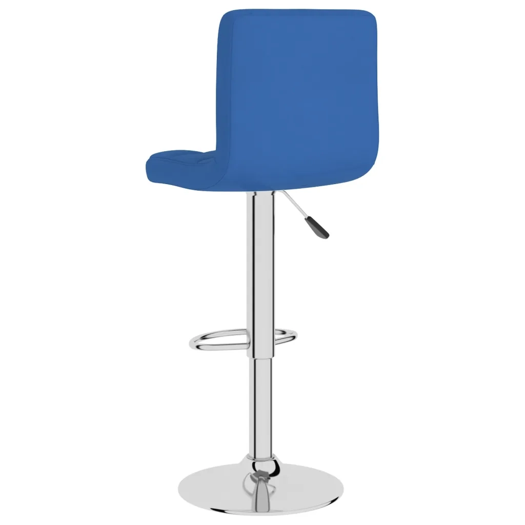 Sgabello da Bar Blu in Tessuto 334233