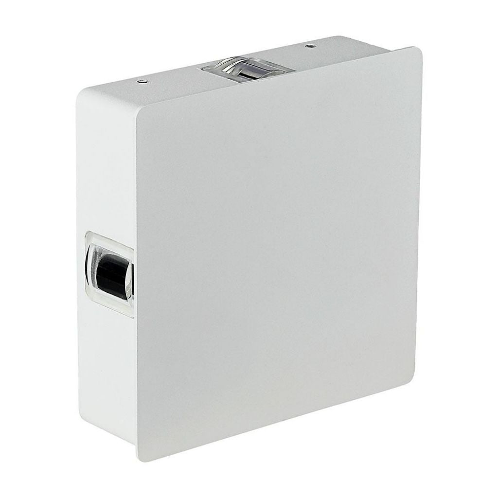 Luce da parete LED da 4W Light White Body Square 4000K IP65