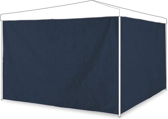 Set di parete per tenda da festa da 2 pezzi - tende da festa 3 x 2 m - impermeabile blu scuro