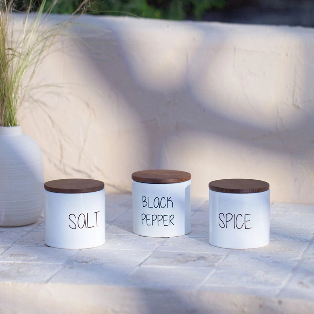 Nibara, set Contenitori set da 3, Bianco