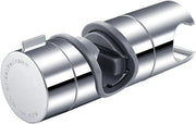 Maniglia da doccia universale, beugolo da doccia regolabile, supporto da doccia girante 360° per gabbia doccia diametro esterno 19-25 mm, plastica ABS, finitura cromata